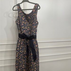 Polo by Ralph Lauren Navy Floral Kids Dress